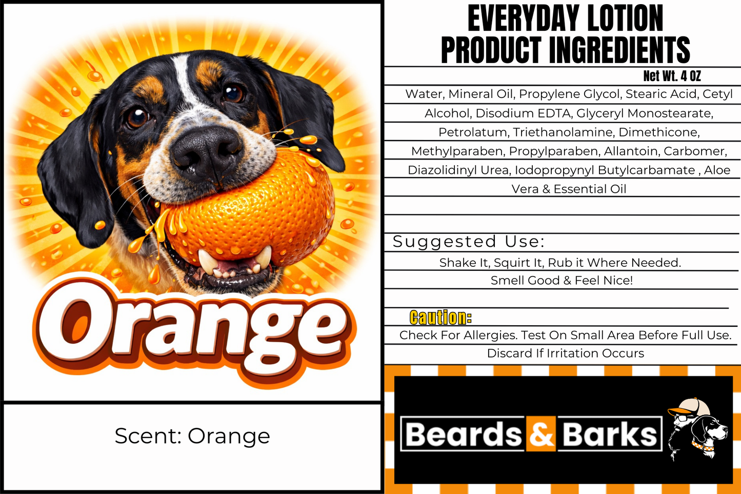 Orange EDL (Everyday Lotion) - Basic Essential