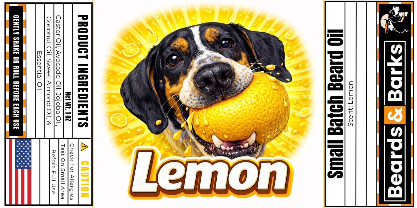 Lemon Beard Oil - Basic Essential