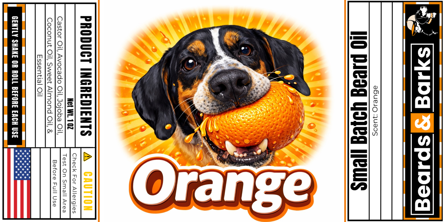 Orange Beard Oil - Basic Essential
