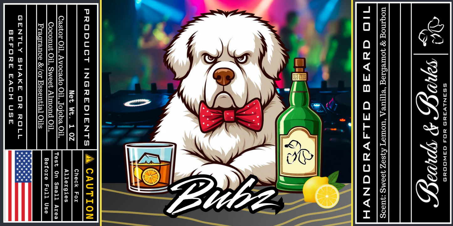 Bubz Beard Oil - September 2025