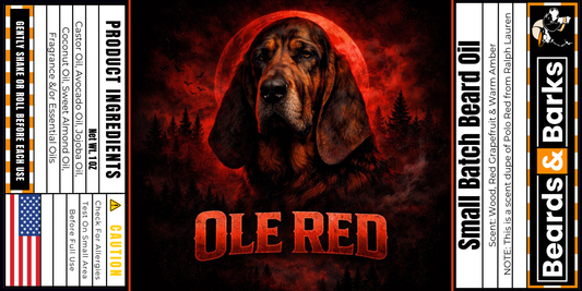 Ole Red Beard Oil